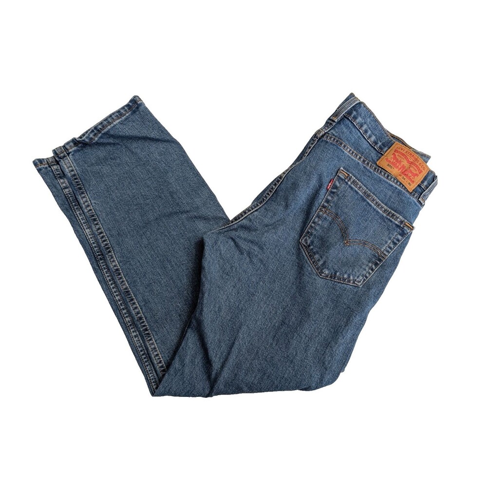 Levi's 505 Regular Fit Men's Jeans W34 L30 - Blue Denim